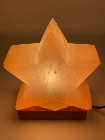 Star Crafted Salt Lamp