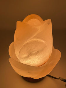 Blooming Flower Crafted Salt Lamps