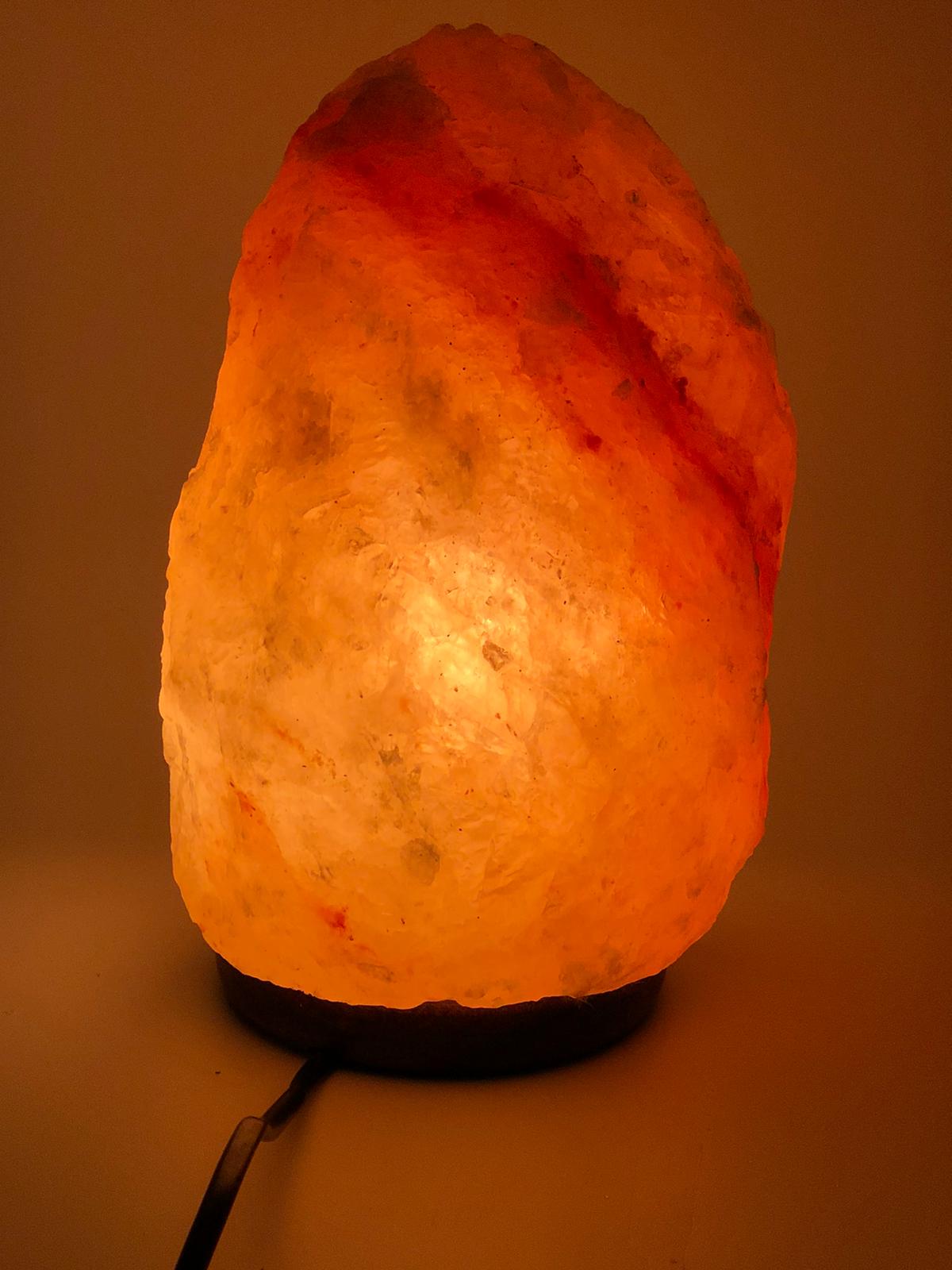 Himalayan Salt Lamp Crystal Rock Shape  2-3 kg - Crystalmines