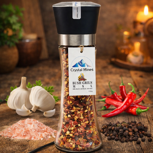 Bush Girl Smoked Garlic Chilli Black Pepper & Pink Salt Mix