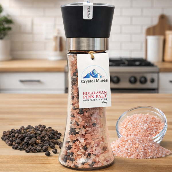 Himalayan Pink Salt and Black Pepper