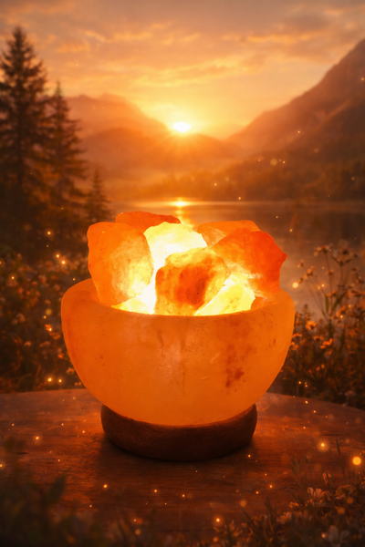Himalayan FIRE BOWL Salt lamp 2KG