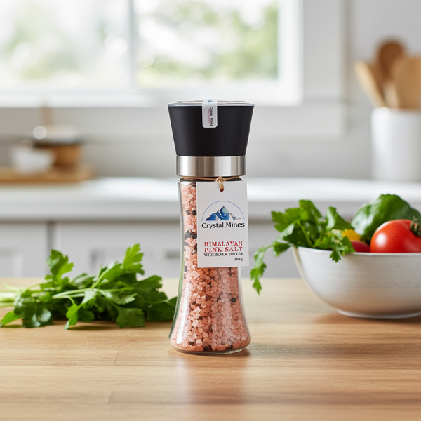 Himalayan Pink Salt and Black Pepper