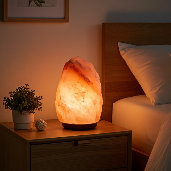 Himalayan Salt Lamp Crystal Rock Shape  2-3 kg approx