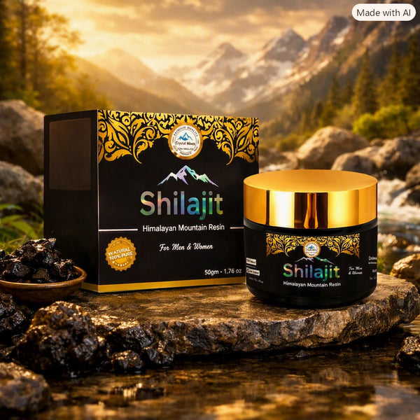 Pure Himalayan Shilajit Natural Resin 50g by Crystal Mines Australia