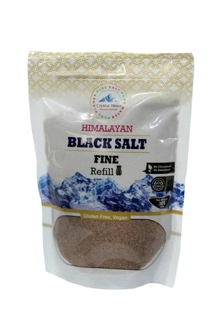 Natural Himalayan Black Fine Salt Refills