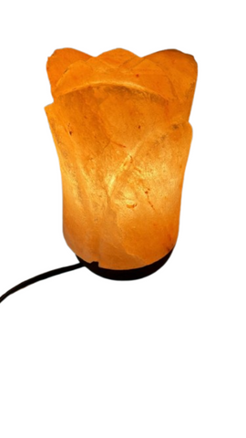 Blooming Flower Crafted Salt Lamps