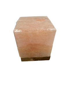 Cube Shaped Himalayan Salt Lamp