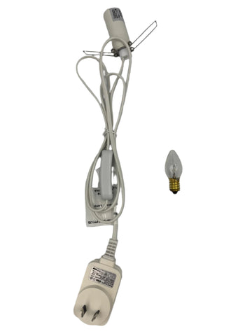 Power Cord White + Electric Globes 12W