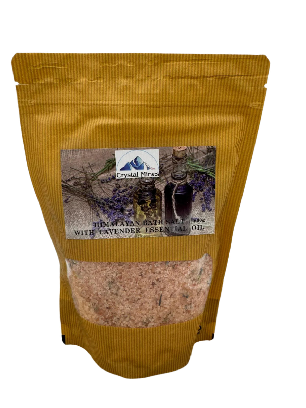 Himalayan Salt and Lavender Essential Oil Bath Soak 600 g