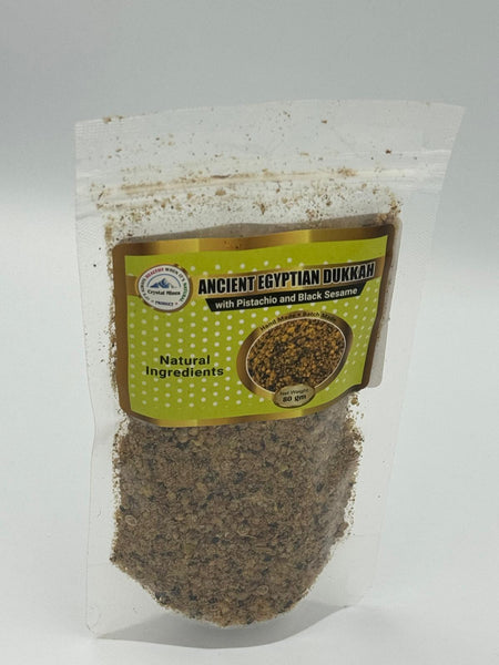 Ancient Egyptian Dukkah 80g spice blend by Crystal Mines Australia.