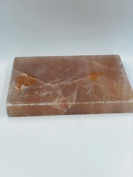 Himalayan Natural BBQ Salt Slab 12 x 8 x 1.5 Inches packaging by Crystal Mines Australia