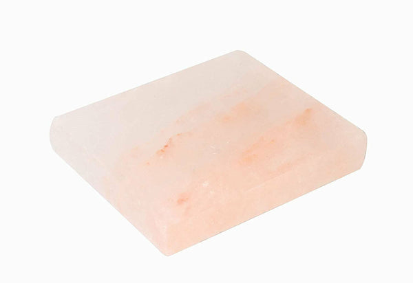 Premium Himalayan Salt Slab cooking a close flat picture authentic Himalayan pink rock salt from Crystal Mines Australia