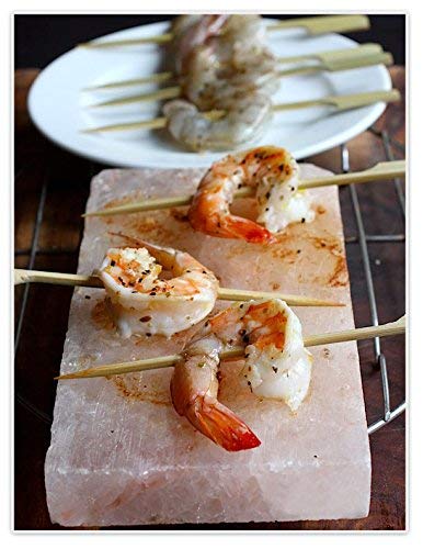 Premium Himalayan Natural Salt Slab 6x4x2 inch for BBQ, steak grilling and gourmet cooking by Crystal Mines Australia.