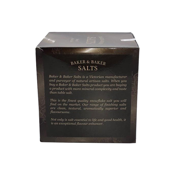Natural Artisan Oak Wood Smoked Salt 180g premium oak smoked finishing salt by Crystal Mines Australia.