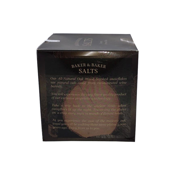 Natural Artisan Oak Wood Smoked Salt 180g premium oak smoked finishing salt by Crystal Mines Australia.