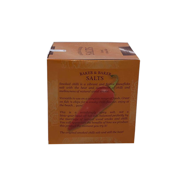 Natural Artisan Smoked Chilli Salt 180g premium oak smoked finishing salt by Crystal Mines Australia.